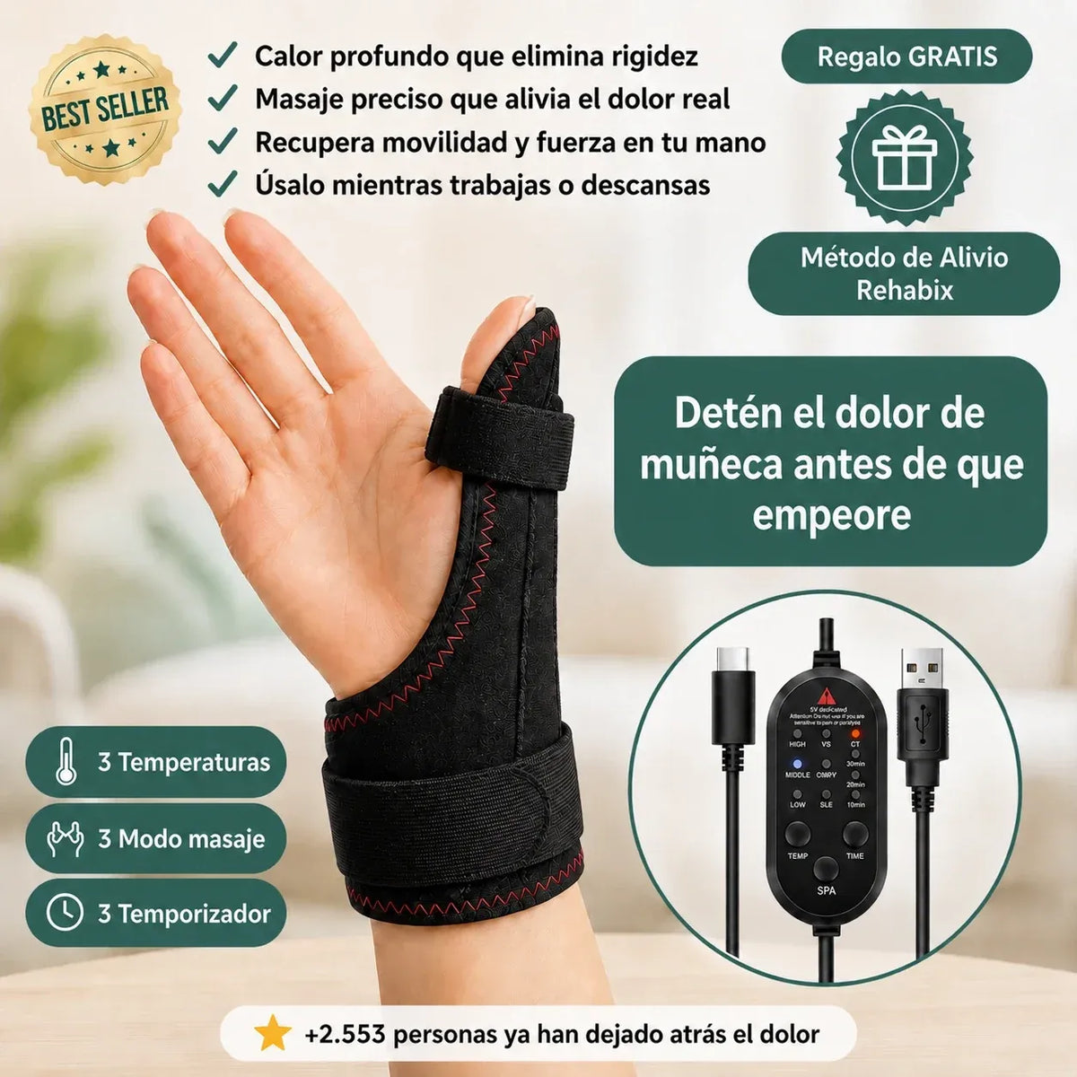 CarpalTherm - Vuelve a mover tu muñeca sin miedo al dolor